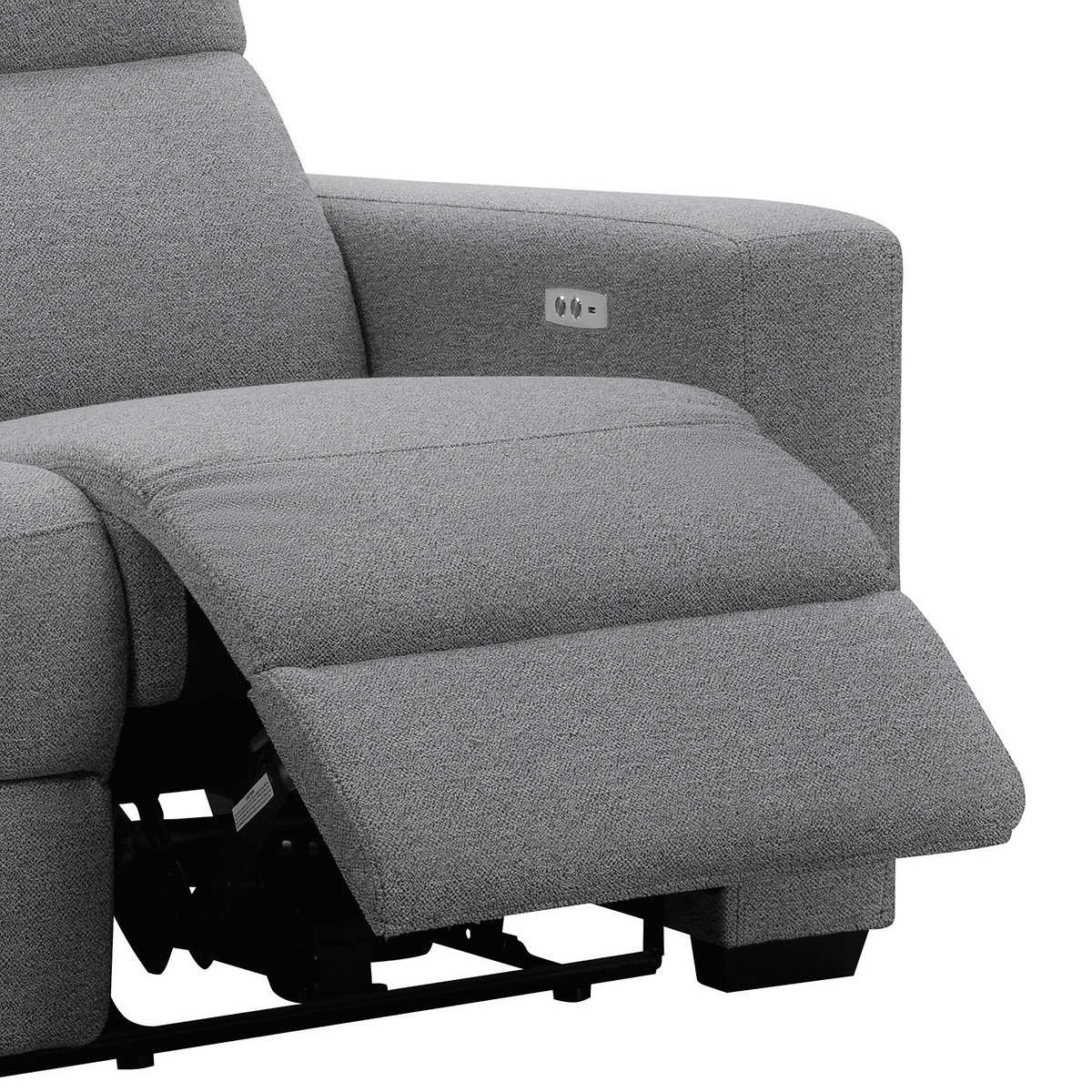 Abbyson Living "Florentia" Fabric Power Reclining Loveseat EBTH